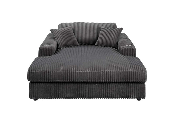 LV03691 Hilde Chaise with 2 Pillows