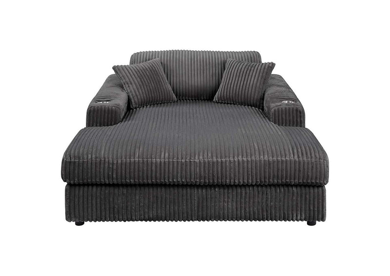 LV03691 Hilde Chaise with 2 Pillows