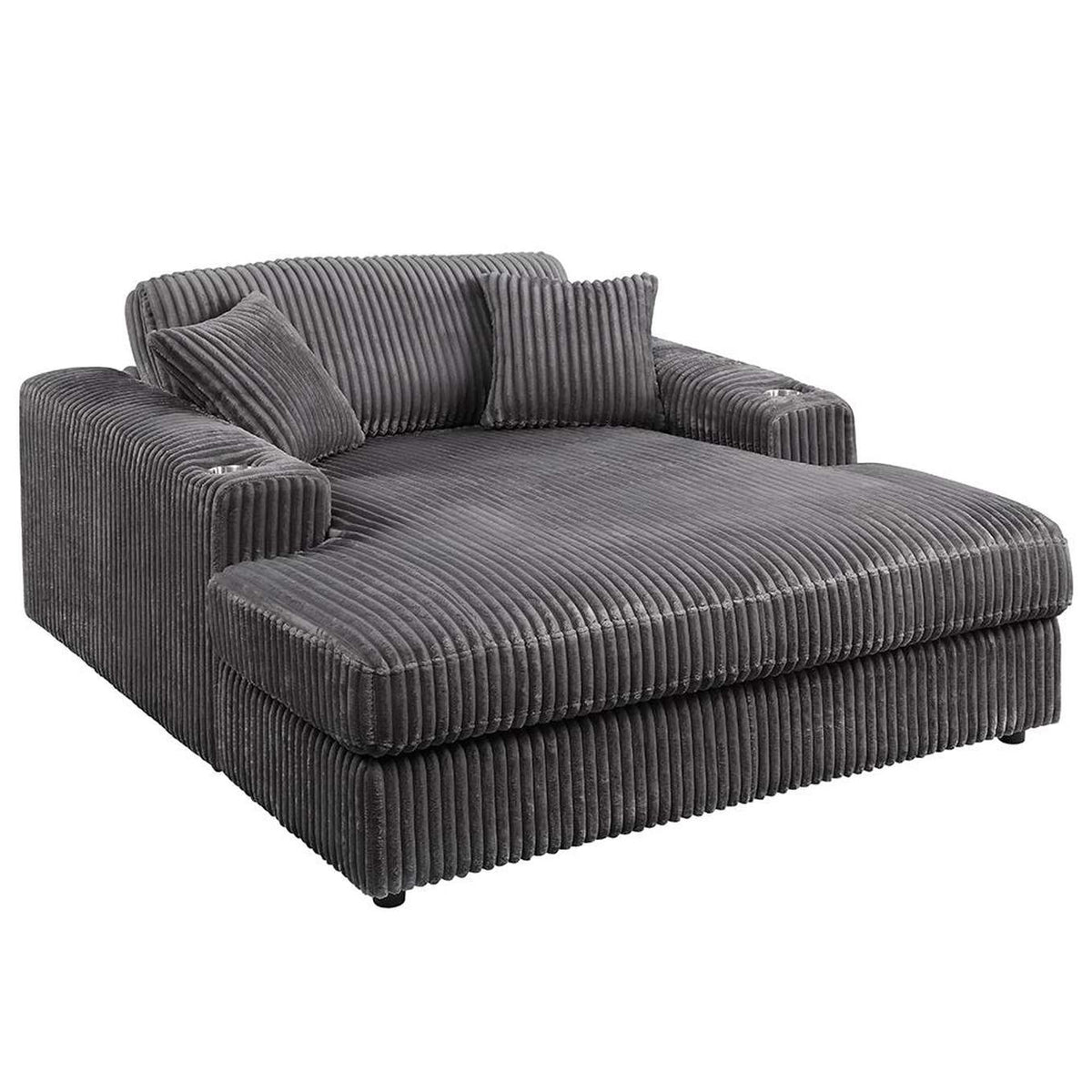 LV03691 Hilde Chaise with 2 Pillows
