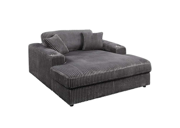 LV03691 Hilde Chaise with 2 Pillows