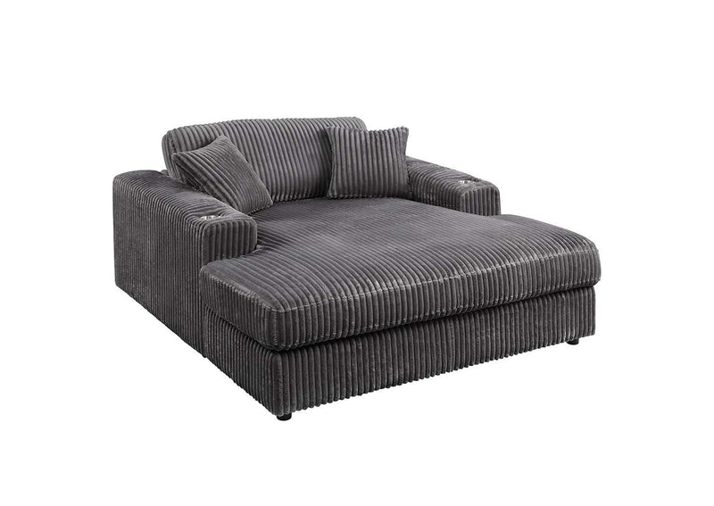 LV03691 Hilde Chaise with 2 Pillows
