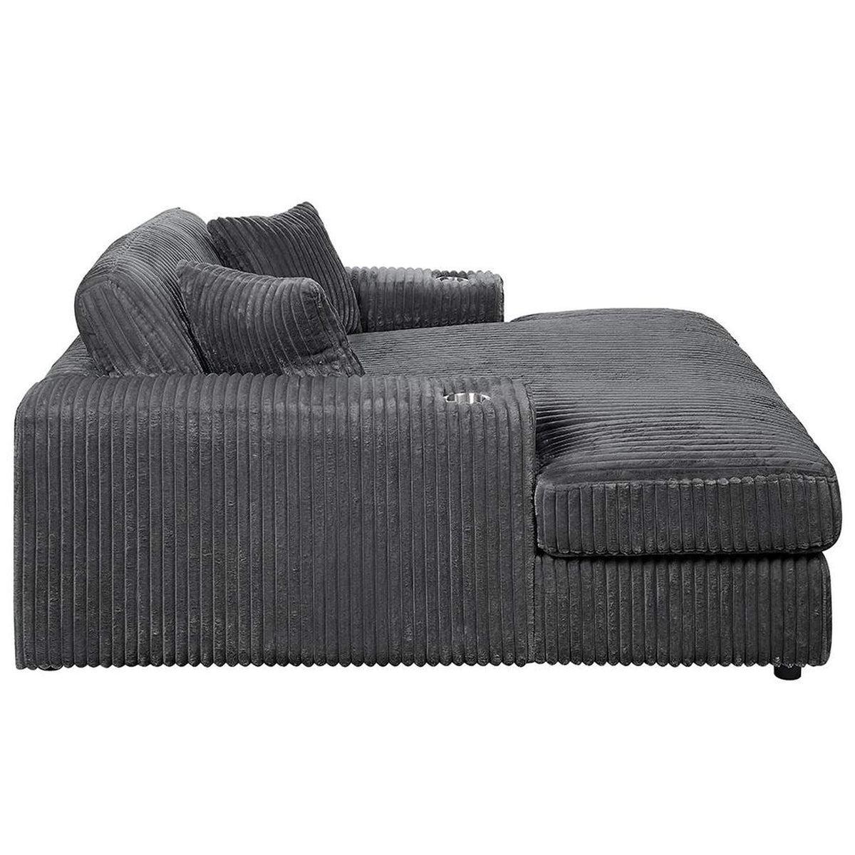 LV03691 Hilde Chaise with 2 Pillows