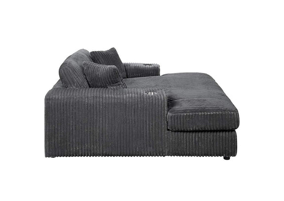 LV03691 Hilde Chaise with 2 Pillows