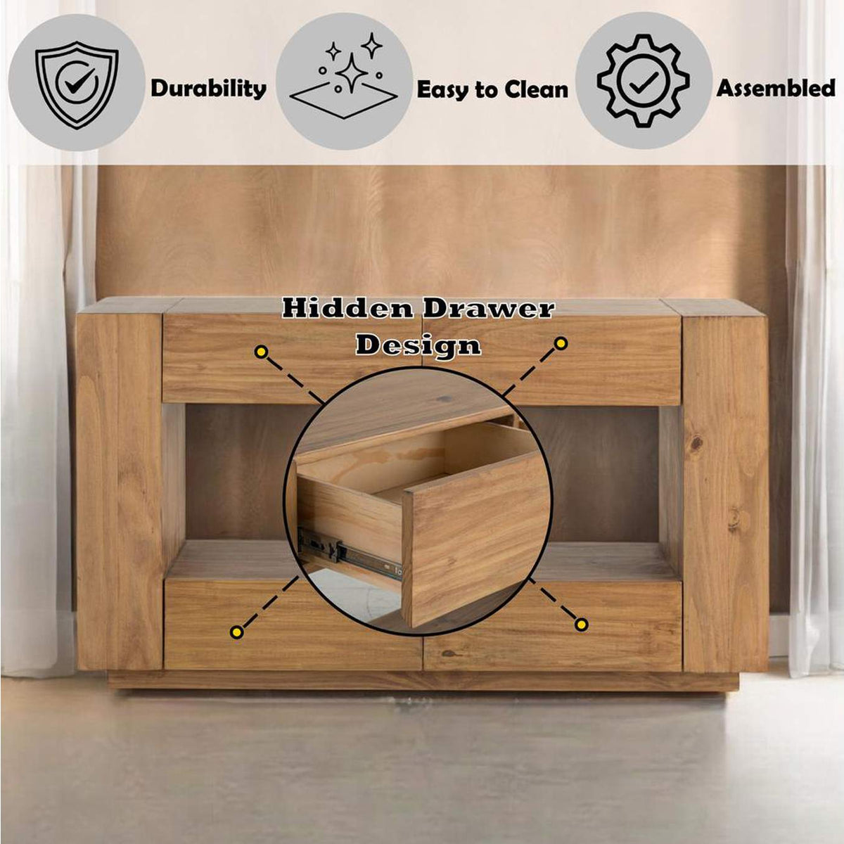 LV03777 Harlan Sofa Table