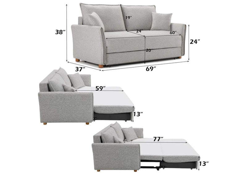 LV03800 Oran Sofa with Sleeper