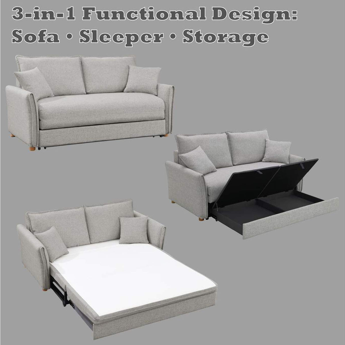 LV03800 Oran Sofa with Sleeper