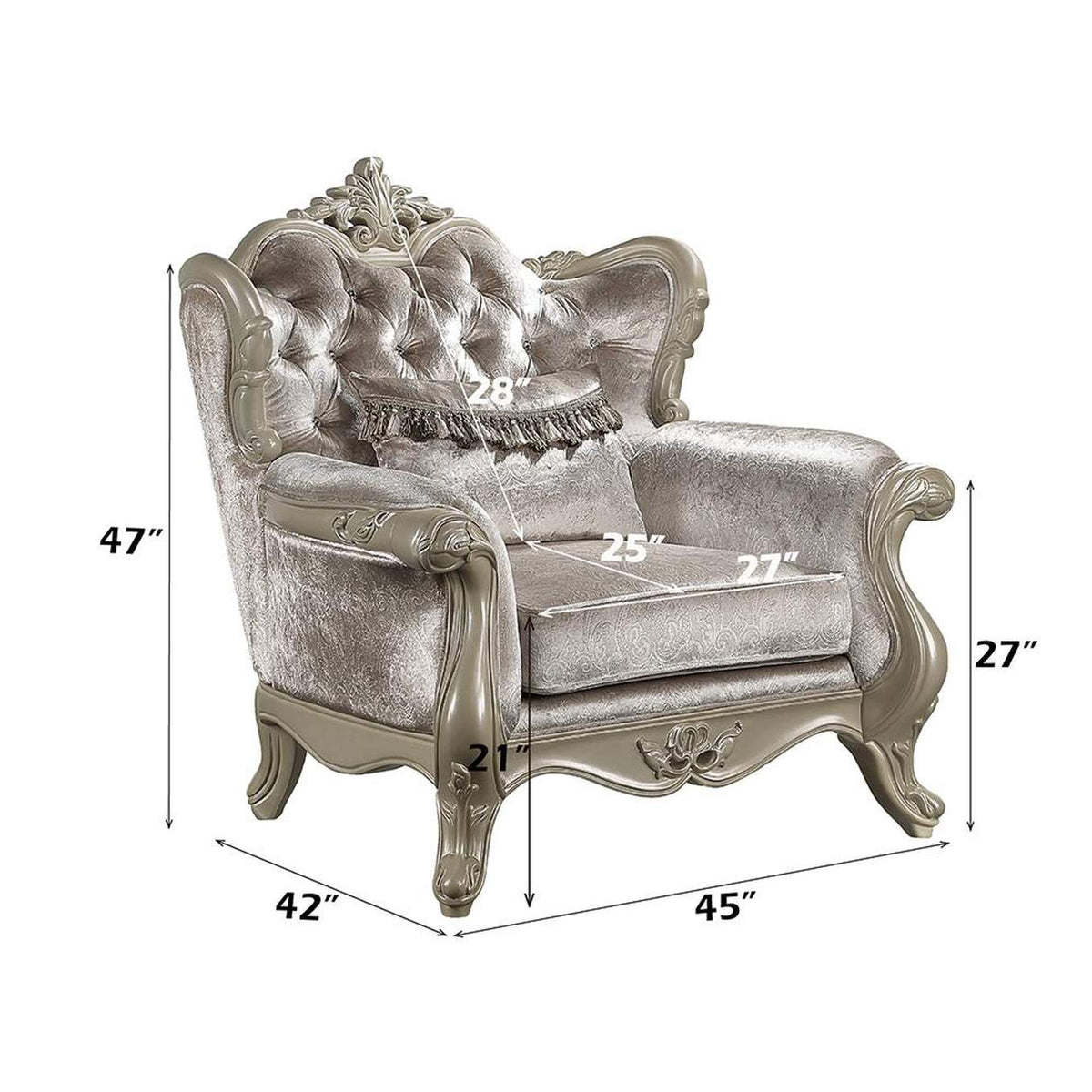 LV03822 Libertee Chair with Pillow