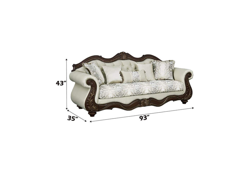 LV03830 Pierce Sofa with 5 Pillows