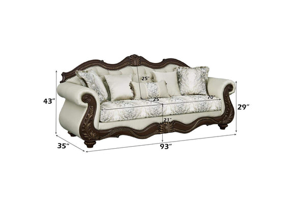 LV03830 Pierce Sofa with 5 Pillows