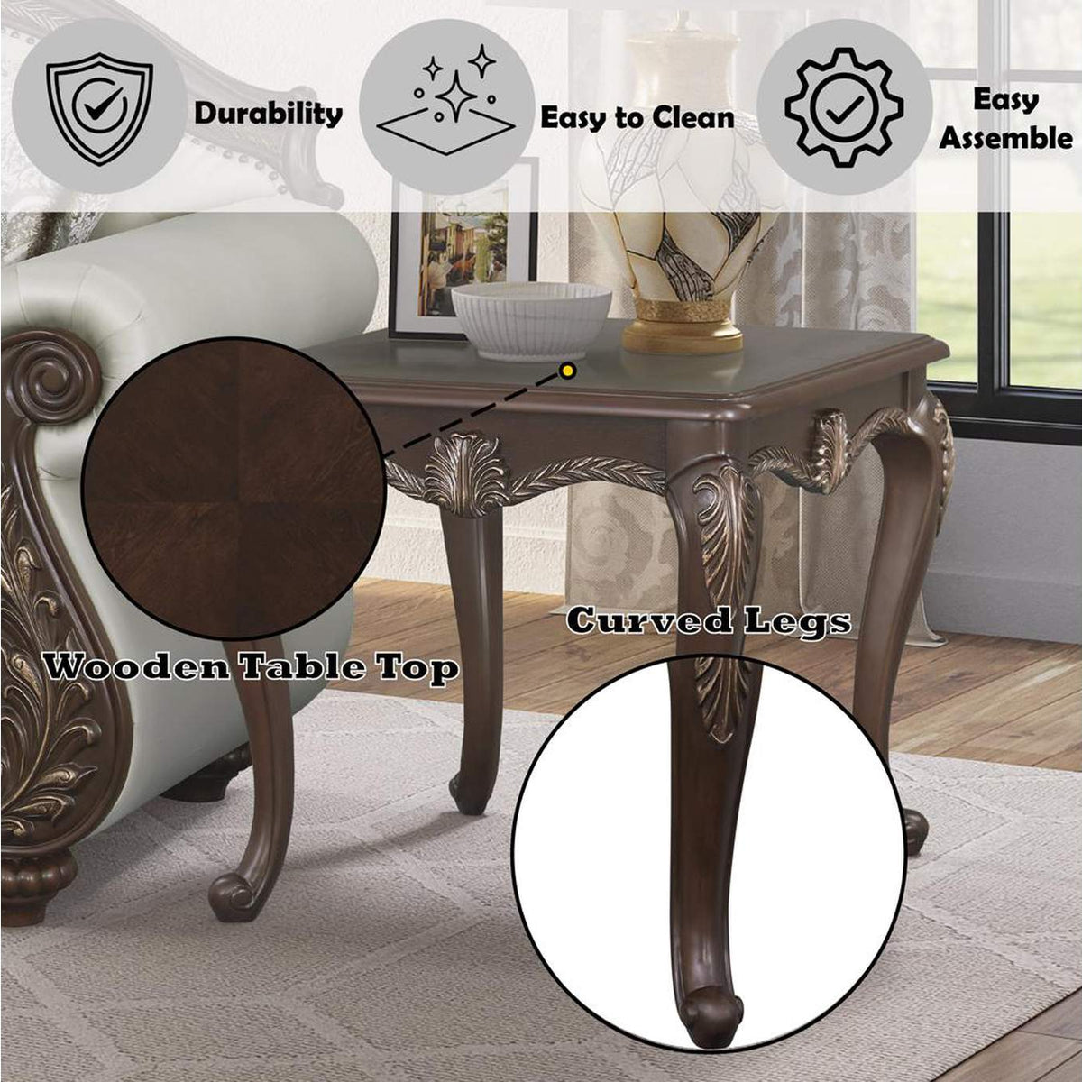 LV03836 Pierce End Table