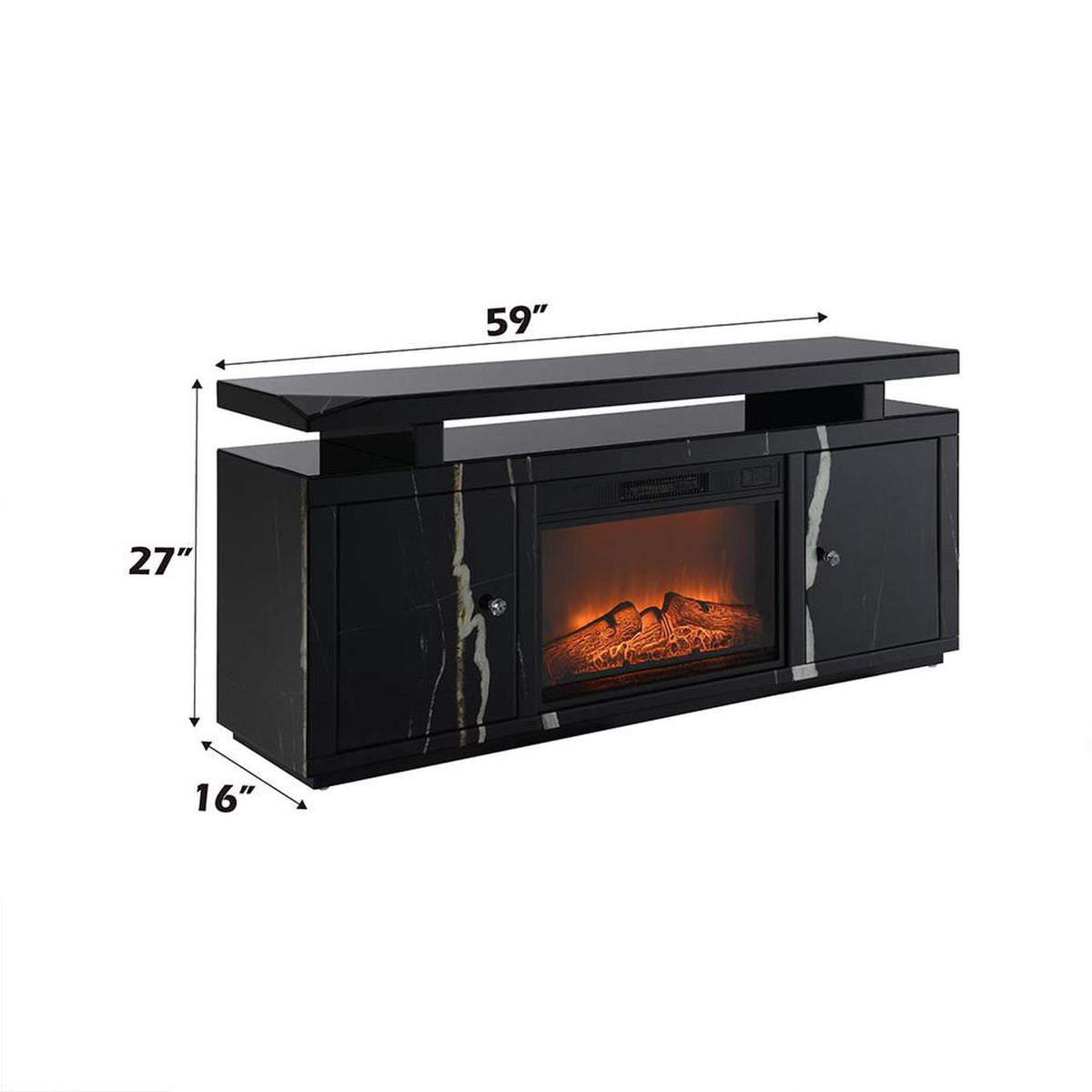 LV03868 Drisana TV Stand with Fireplace