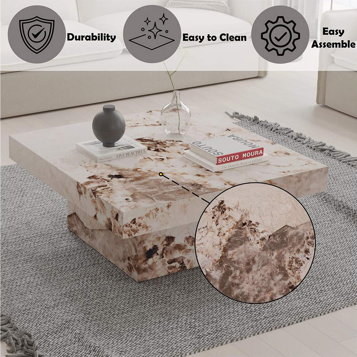 LV03935 Fultan Coffee Table