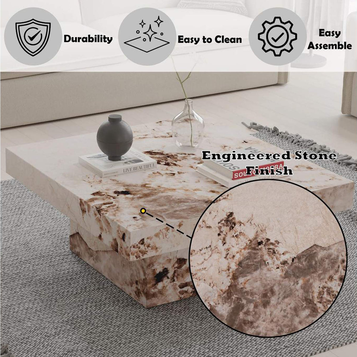 LV03935 Fultan Coffee Table