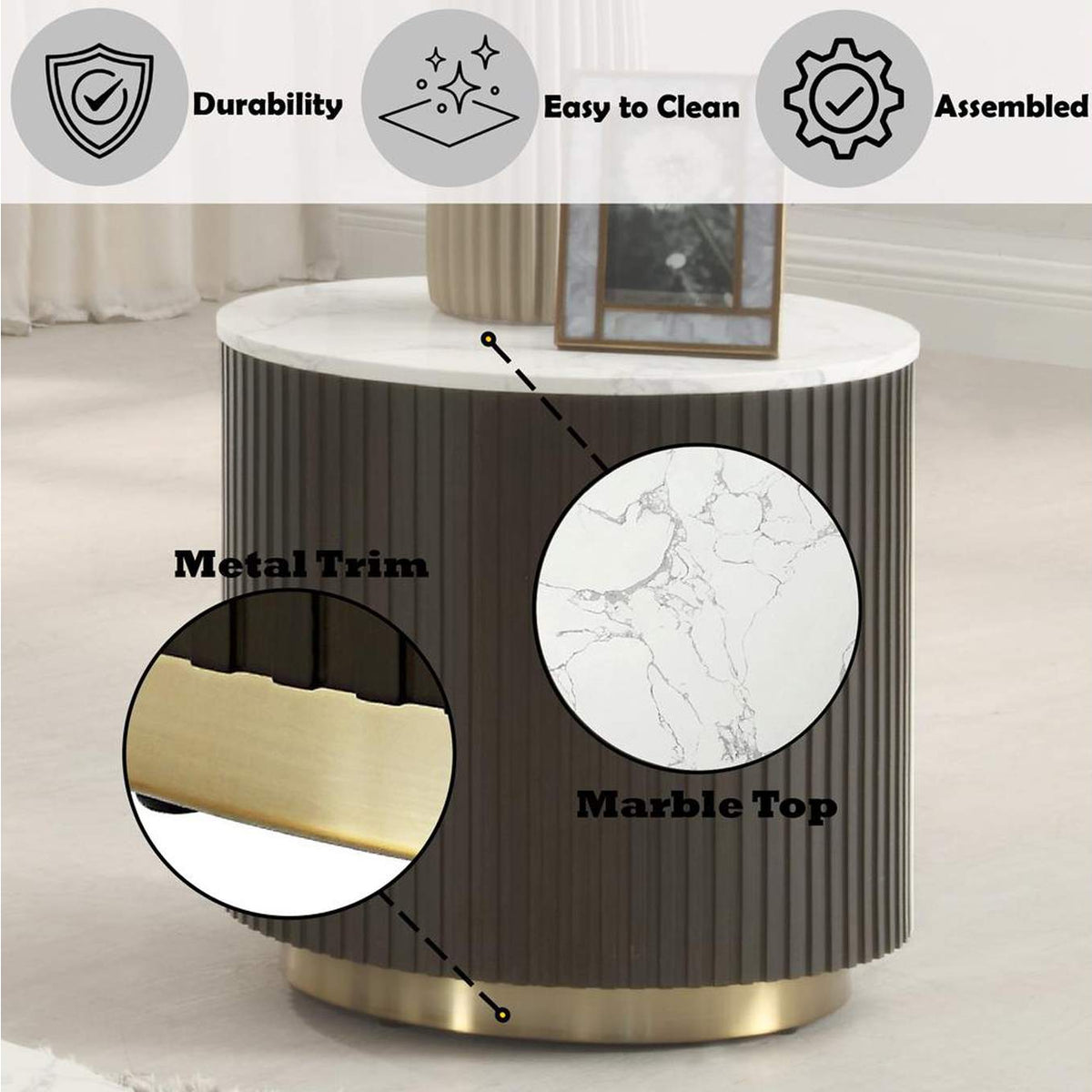 LV03946 Clayten End Table