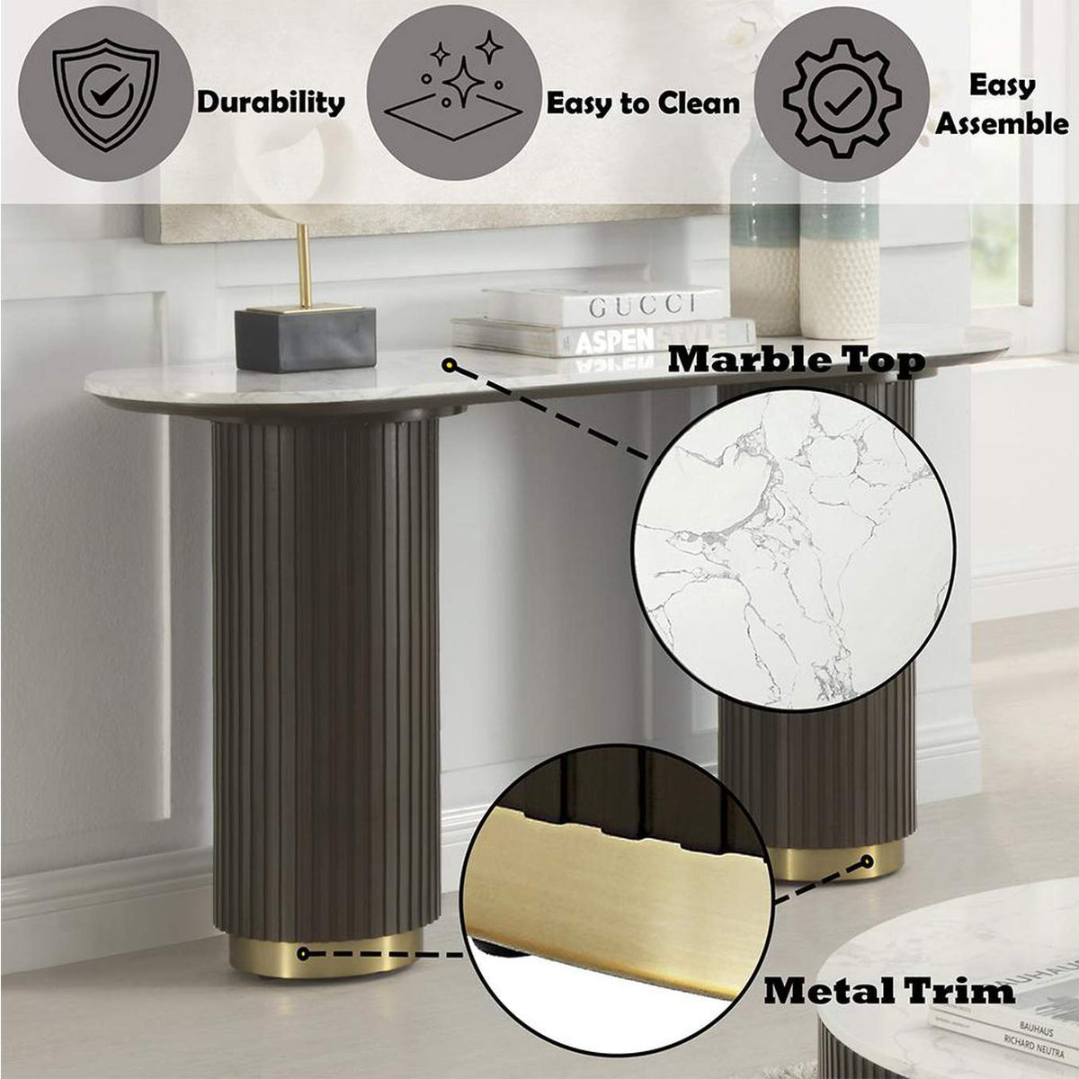 LV03947 Clayten Sofa Table