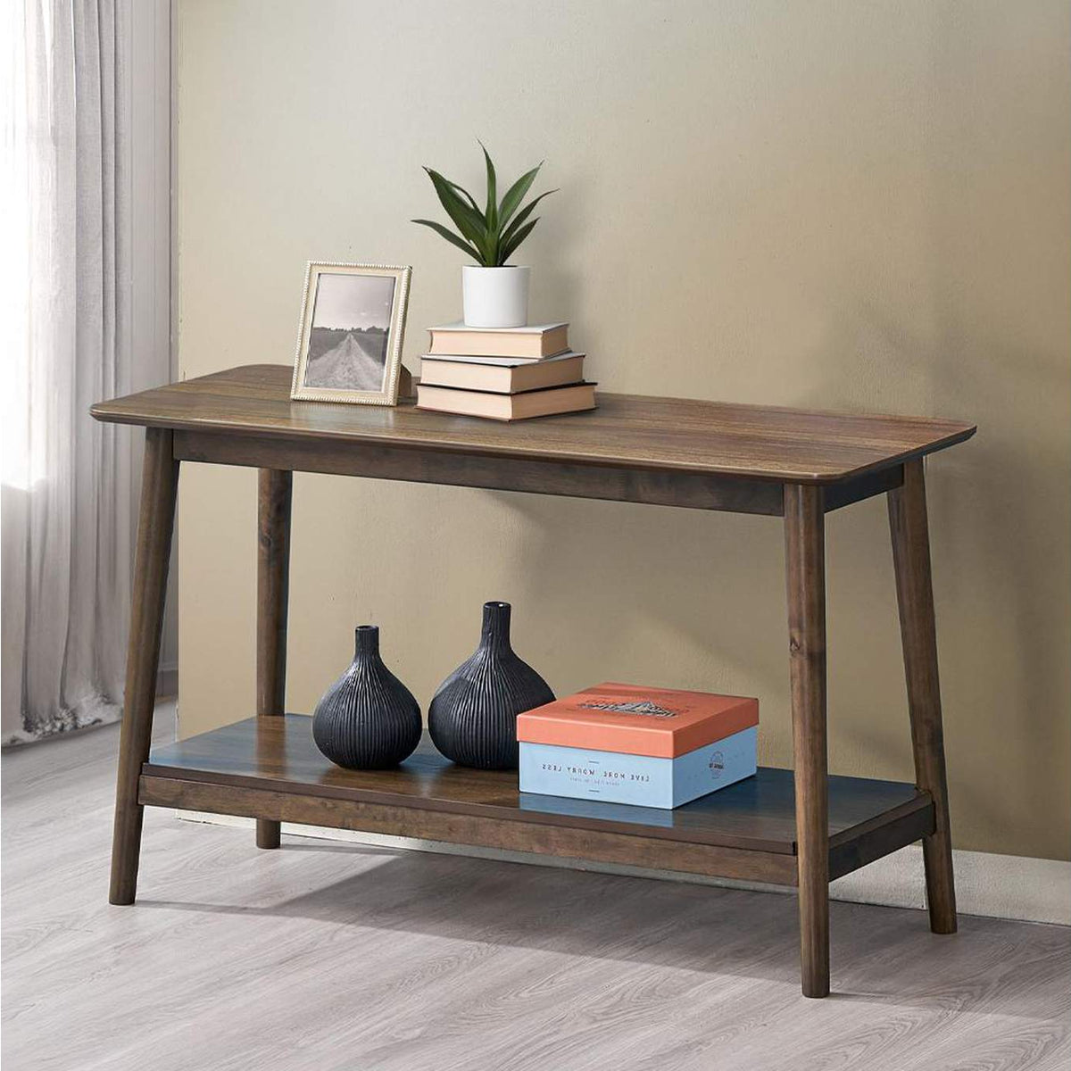 LV04038 Lamonte Sofa Table with Shelf