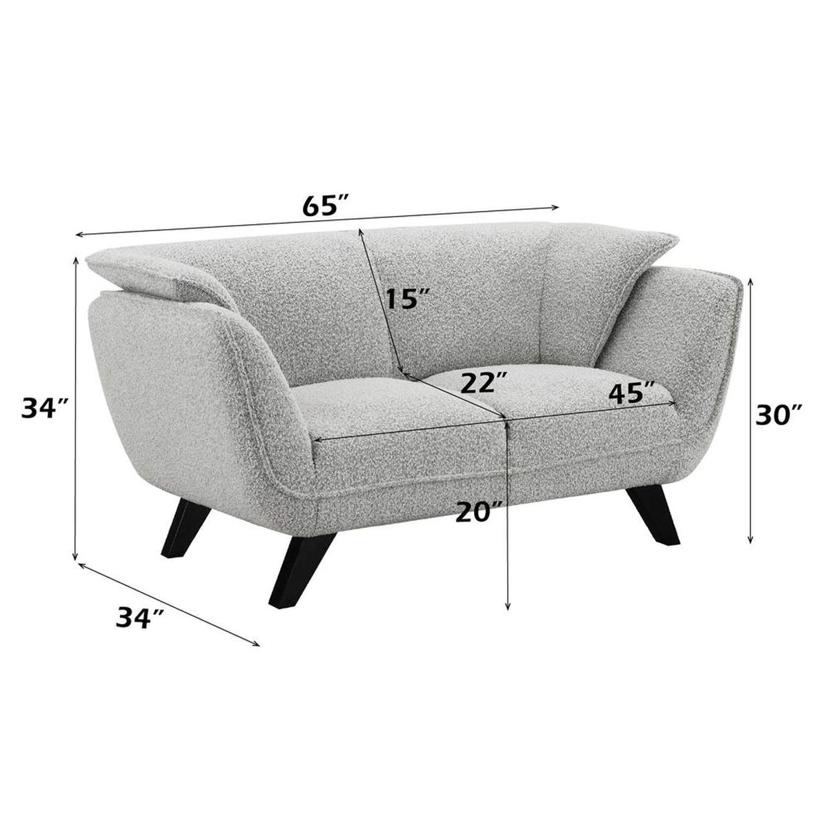 LV04201 Nayeli Loveseat