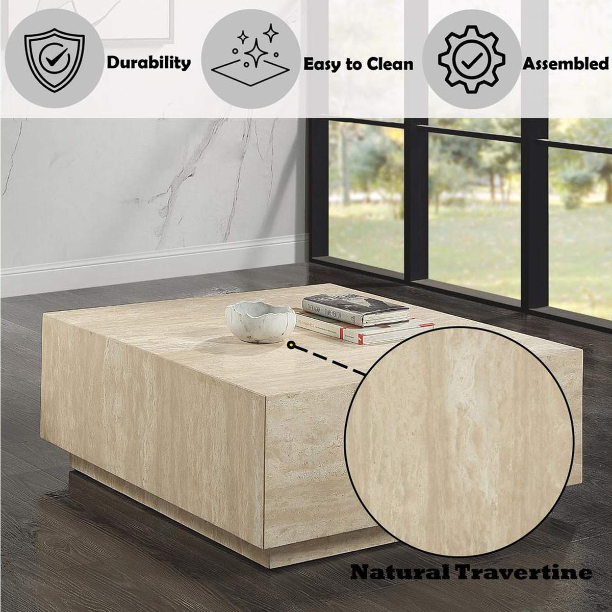 LV04245 Deon Coffee Table