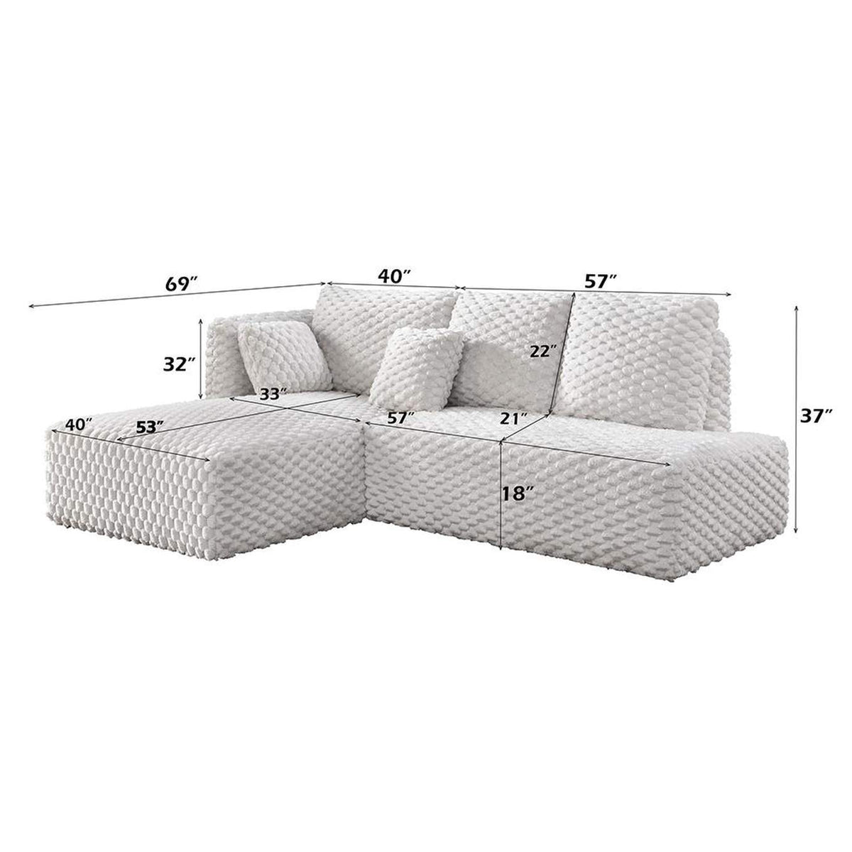 LV04260 Manya Sectional Sofa