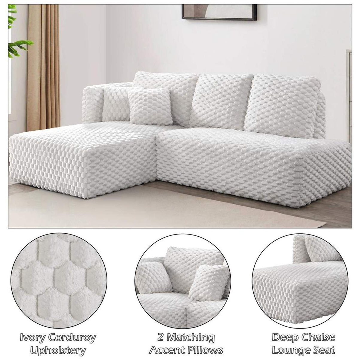 LV04260 Manya Sectional Sofa