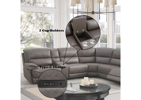 LV04270 Kantu Motion Sectional Sofa
