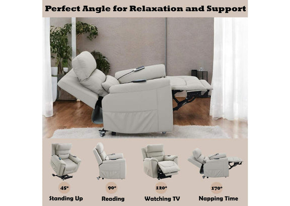 LV04273 Marsha Power Recliner with Lift and Massage