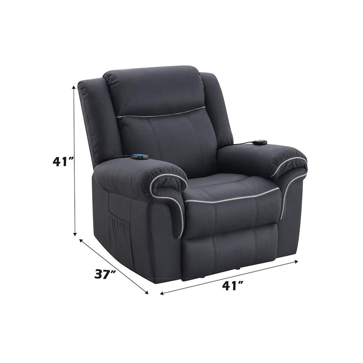 LV04274 Domana Power Recliner with Lift and Heating and Massage