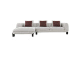 LV04280 Mardi Sectional Sofa with 6 Pillows