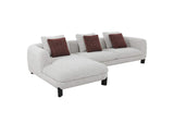LV04280 Mardi Sectional Sofa with 6 Pillows
