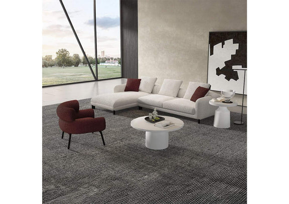 LV04280 Mardi Sectional Sofa with 6 Pillows