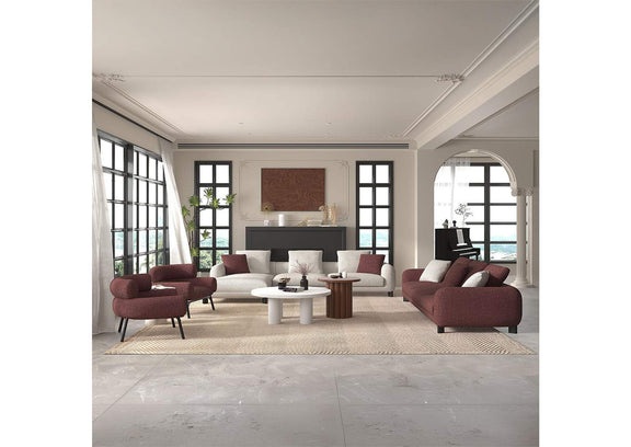 LV04280 Mardi Sectional Sofa with 6 Pillows