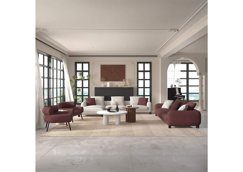 LV04280 Mardi Sectional Sofa with 6 Pillows
