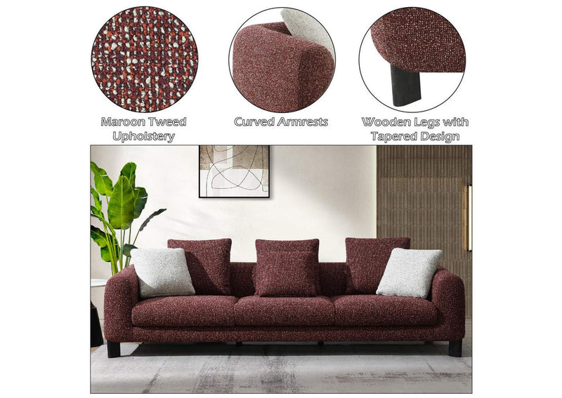LV04290 Mardi Sofa with 6 Pillows