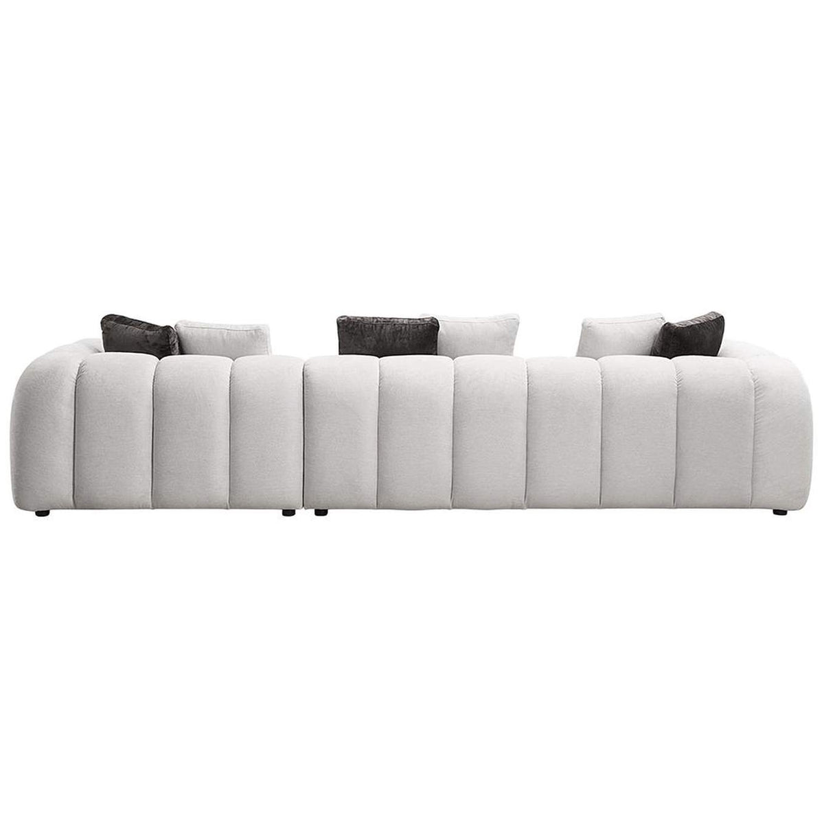 LV04320 Manilla Sectional Sofa with 8 Pillows