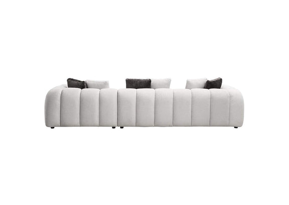 LV04320 Manilla Sectional Sofa with 8 Pillows