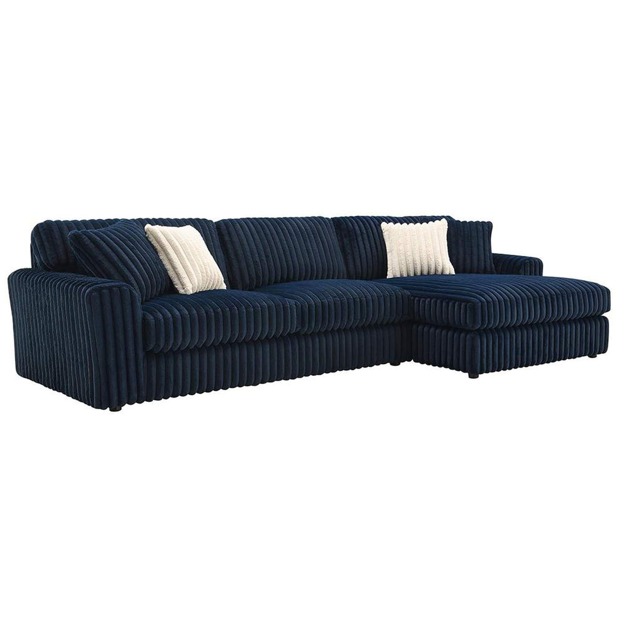 LV04400 Breton Sectional Sofa with 4 Pillows