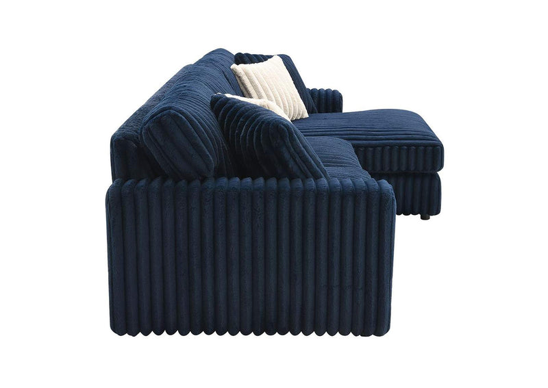 LV04400 Breton Sectional Sofa with 4 Pillows