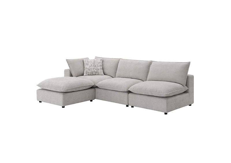 LV04410 Marisa Modular Left Facing Loveseat with 2 Pillows