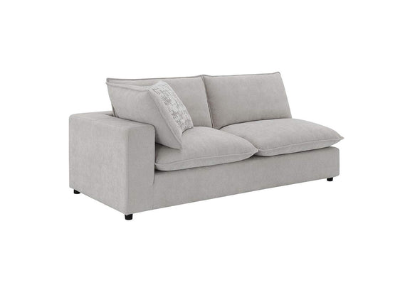 LV04410 Marisa Modular Left Facing Loveseat with 2 Pillows