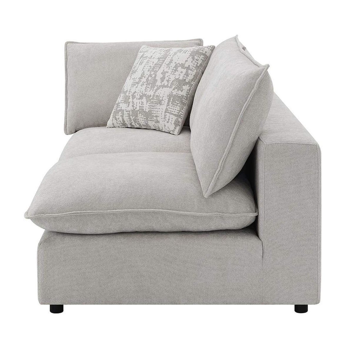 LV04410 Marisa Modular Left Facing Loveseat with 2 Pillows