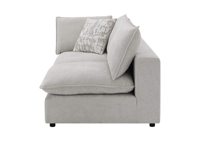 LV04410 Marisa Modular Left Facing Loveseat with 2 Pillows