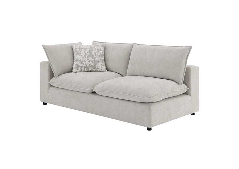 LV04410 Marisa Modular Left Facing Loveseat with 2 Pillows