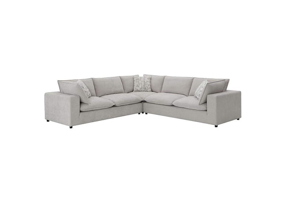 LV04410 Marisa Modular Left Facing Loveseat with 2 Pillows