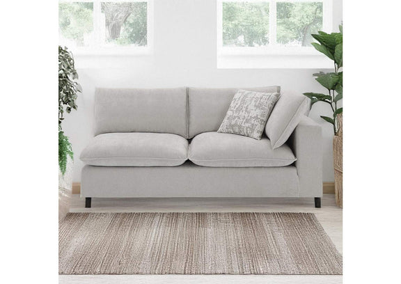 LV04411 Marisa Modular Right Facing Loveseat with 2 Pillows