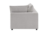 LV04411 Marisa Modular Right Facing Loveseat with 2 Pillows