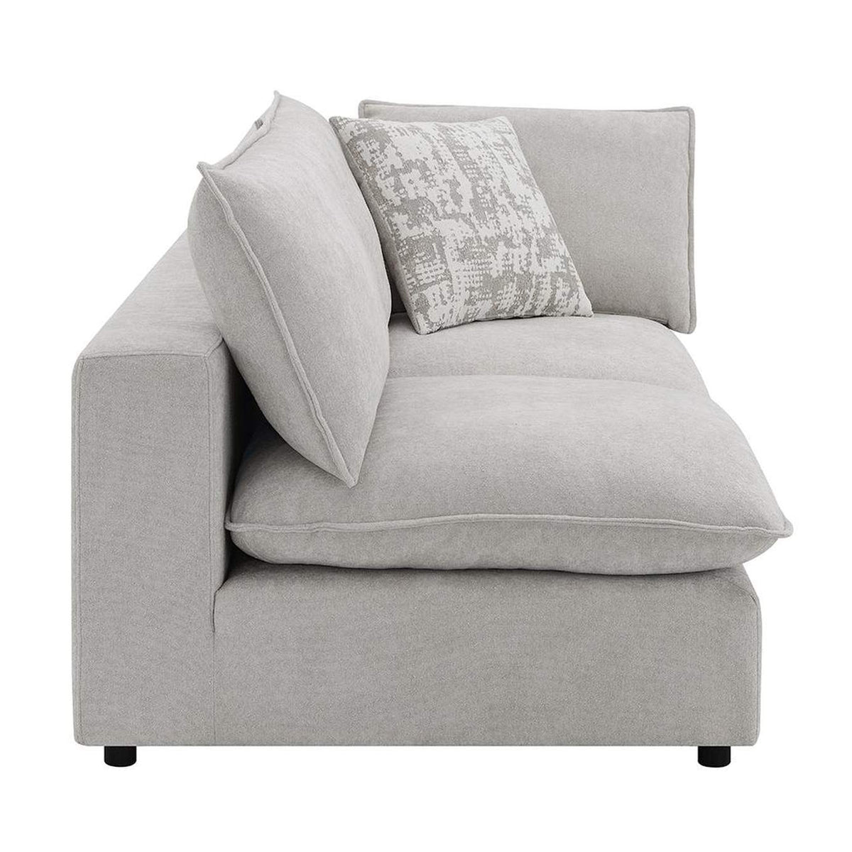 LV04411 Marisa Modular Right Facing Loveseat with 2 Pillows