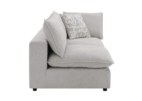 LV04411 Marisa Modular Right Facing Loveseat with 2 Pillows