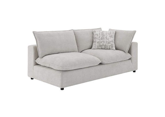 LV04411 Marisa Modular Right Facing Loveseat with 2 Pillows