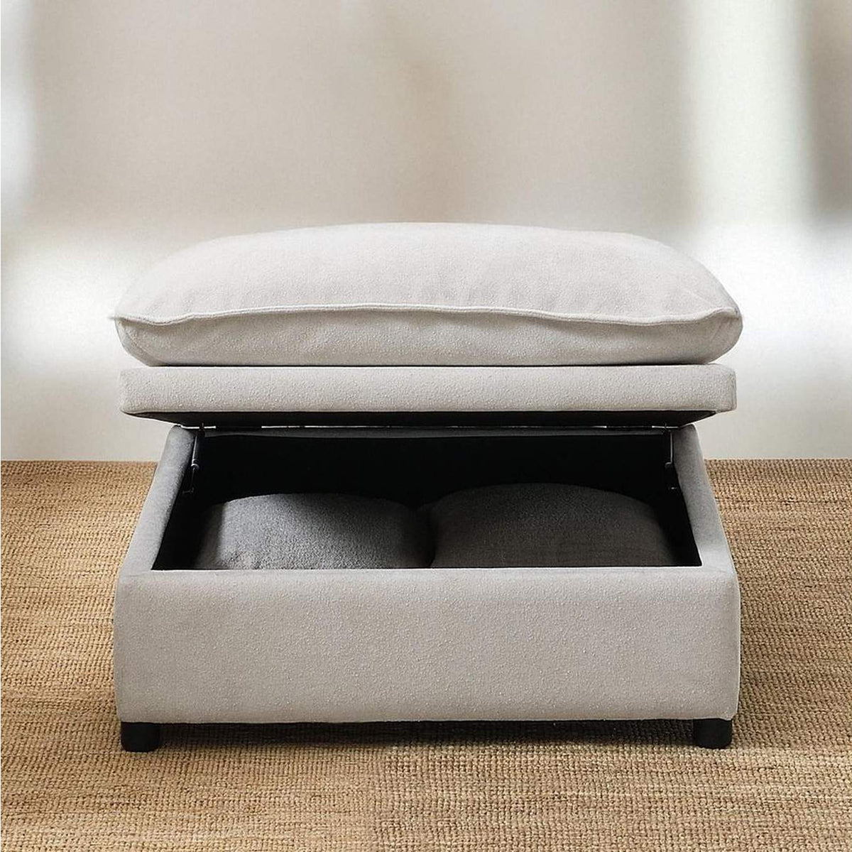 LV04415 Marisa Modular Ottoman with Storage