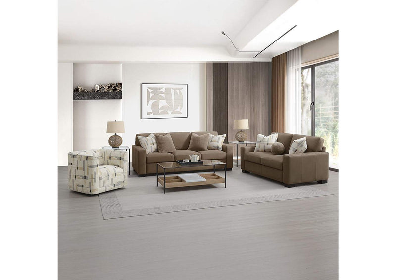 LV04531 Darya Loveseat with 3 Pillows
